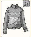 手編み風のセーター